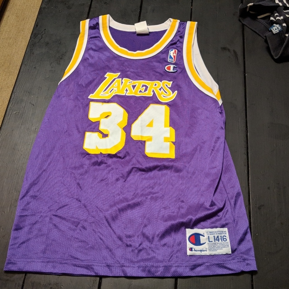 Lakers Boys Sz 14/16 Jersey
